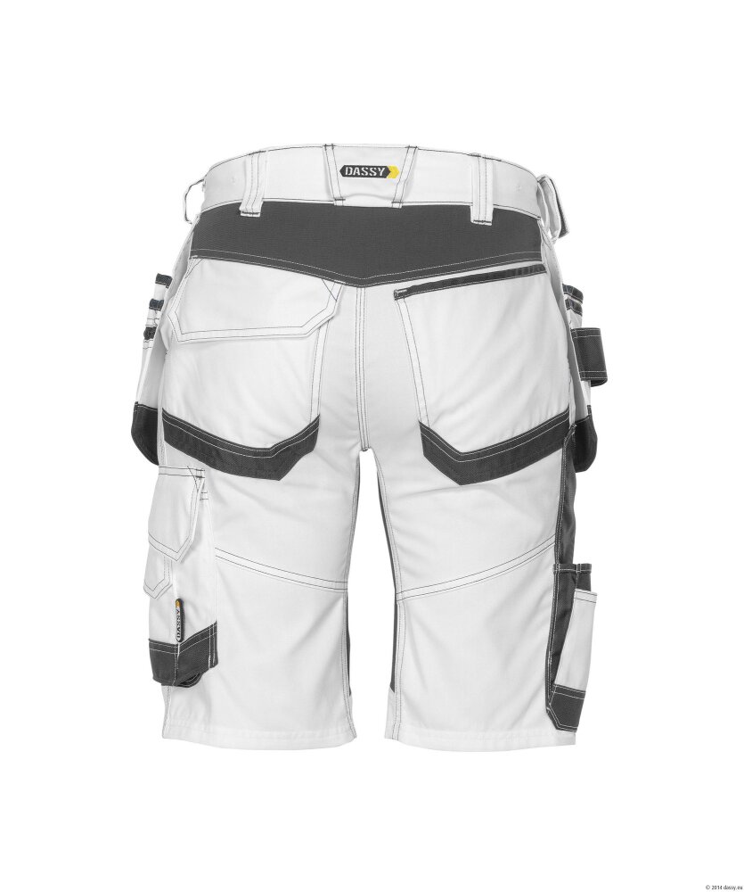 SHORT TRIX PAINTERS PESCO41 (245 GR) WIT/ANTRACIETGRIJS 58