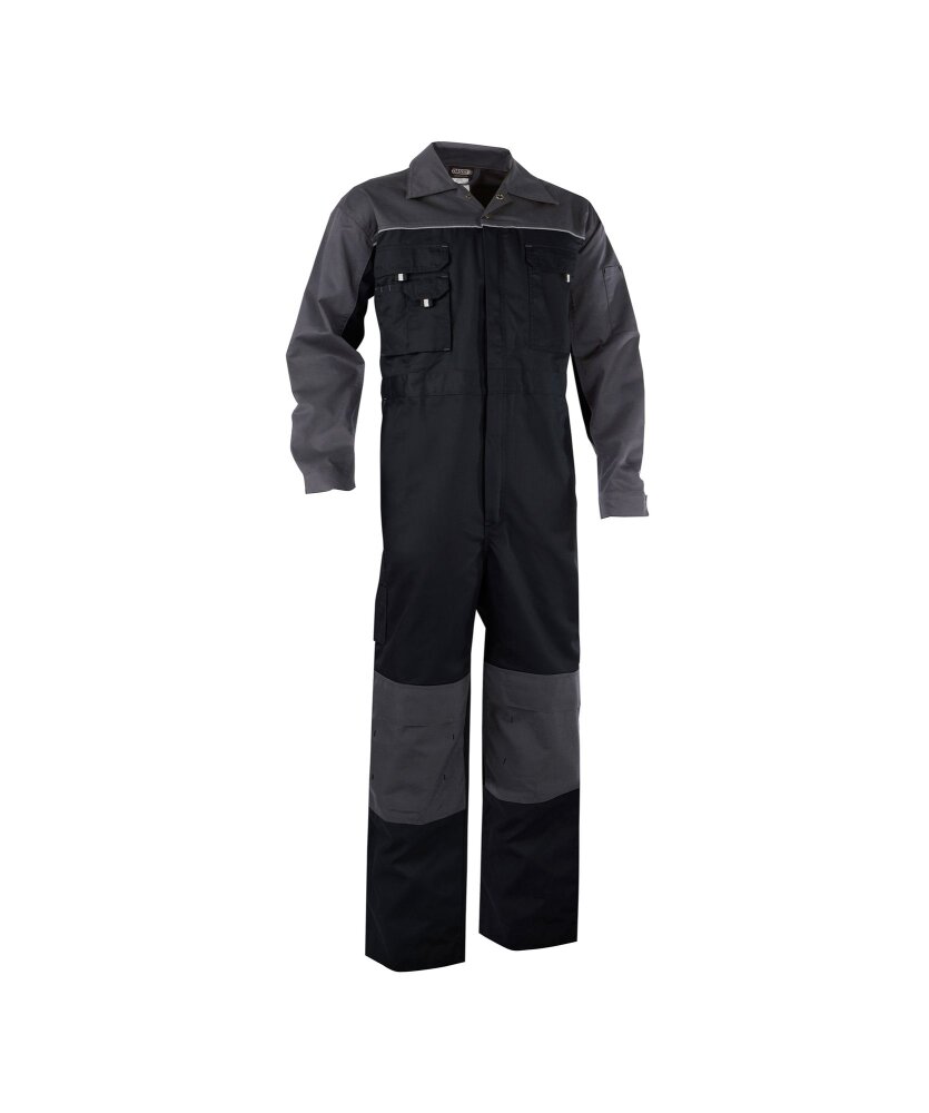 OVERALL CANNES ZWART/GRIJS S