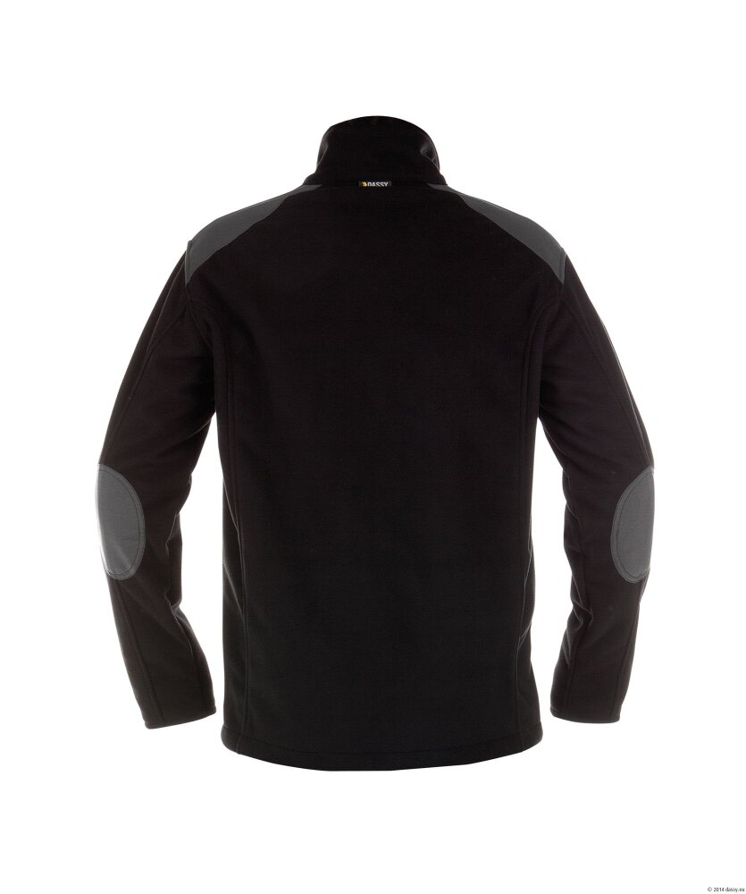 FLEECE CROFT PES28 (350 gr)  ZWART/ANTRACIET S