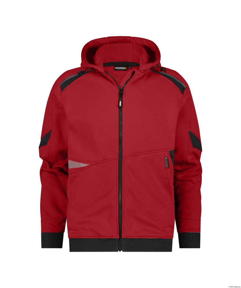 JAS LUNAX ROOD/ZWART MAAT L
