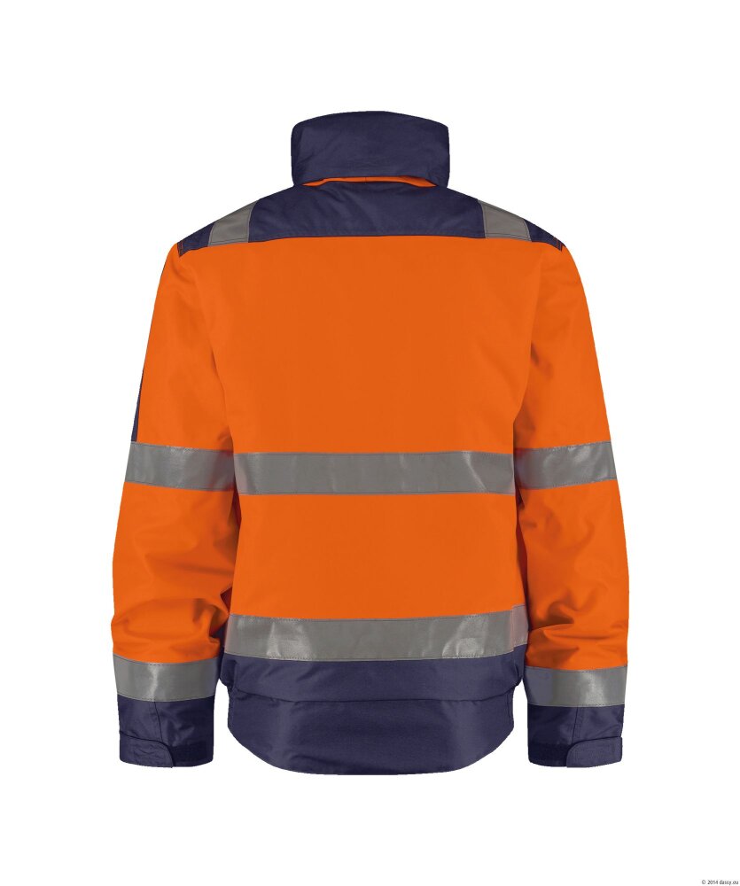 JAS LIMA ORANJE/MARINE MAAT 4XL