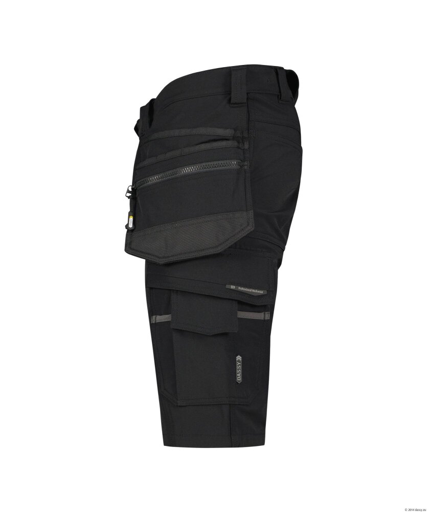 SHORT AURAX ZWART MAAT 48