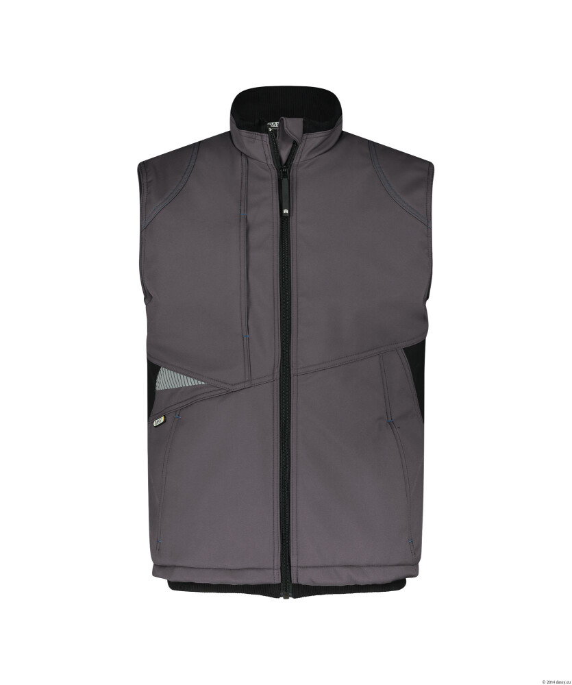 BODYWARMER FUSION NEXT ANTR/ZWART S