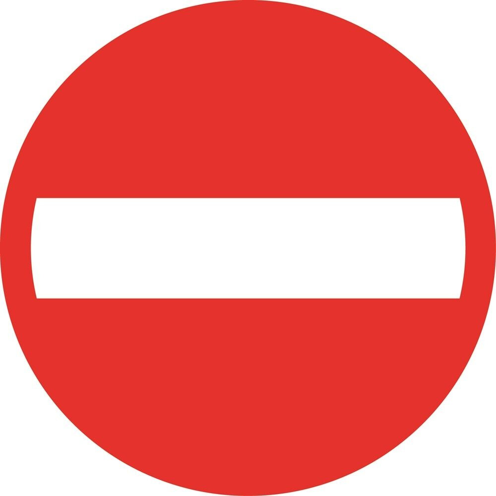 SIGNALISATIEBORD VERBODEN DOORGANG