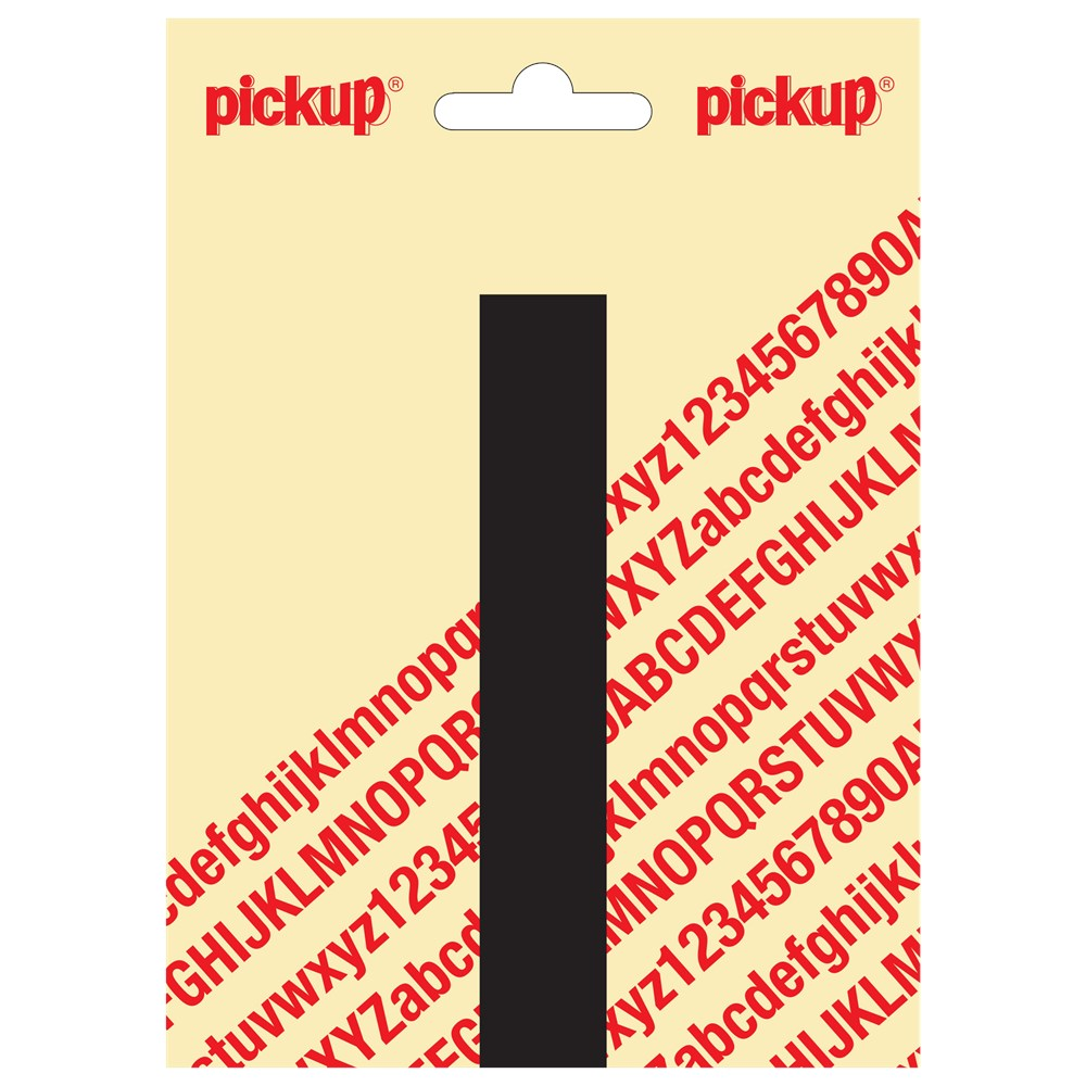 LETTER I 60MM ZWART