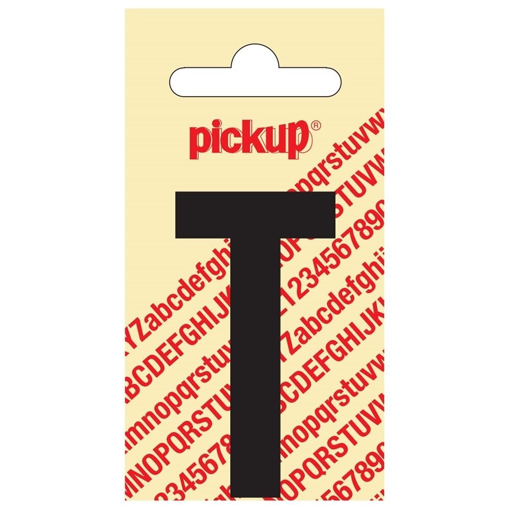 LETTER T 60MM ZWART