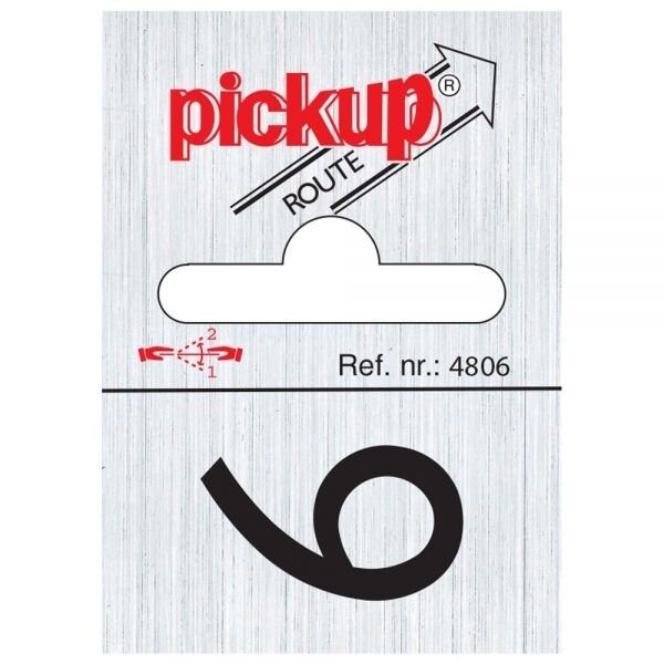 BORD ALULOOK 25X44 CIJFER 6.