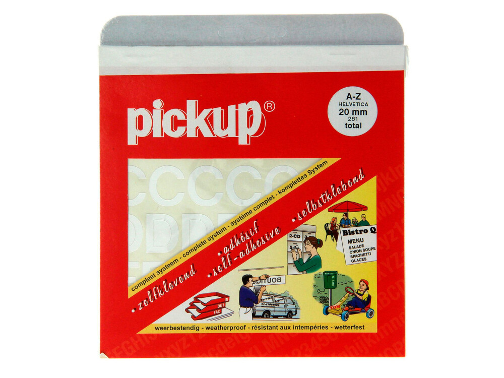 LETTERBOEK HELVETICA WIT 20MM.