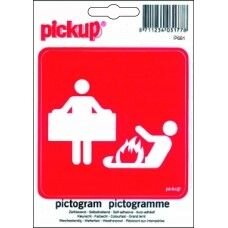 PICTOGRAM 10X10CM BLUSDEKEN
