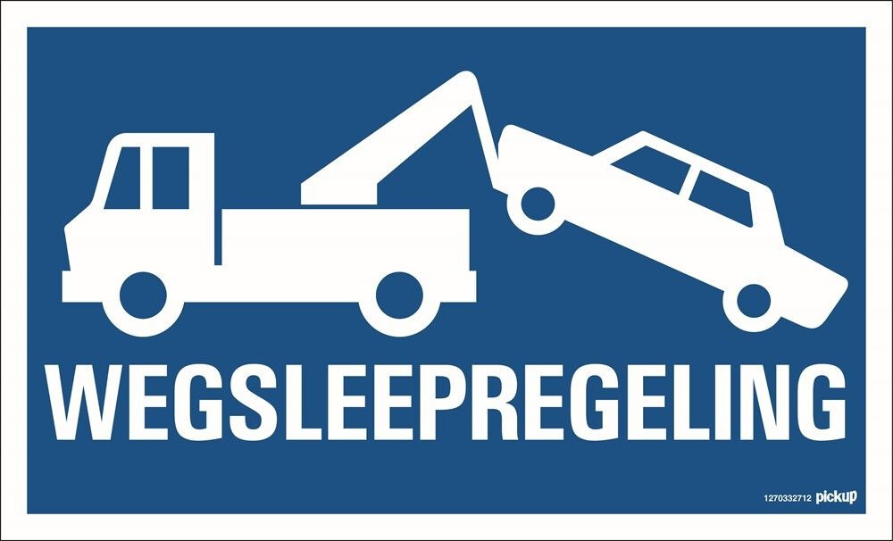 BORD 330X200CM WEGSLEEPZONE NED TEKST