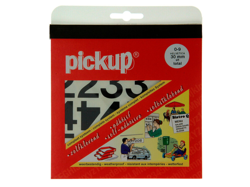 CIJFERBOEK HELVETICA ZWART 30MM
