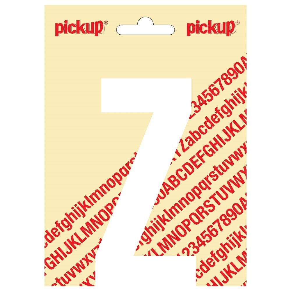 PLAKLETTER Z NOBEL 120MM WIT