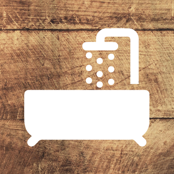 ROUTE ACRYL BADKAMER HOUT 9X9CM