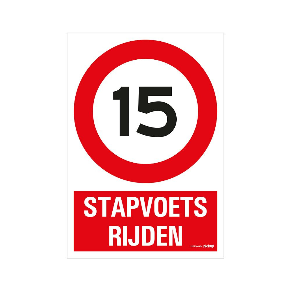 BORD STAPVOETS RIJDEN 230X330MM