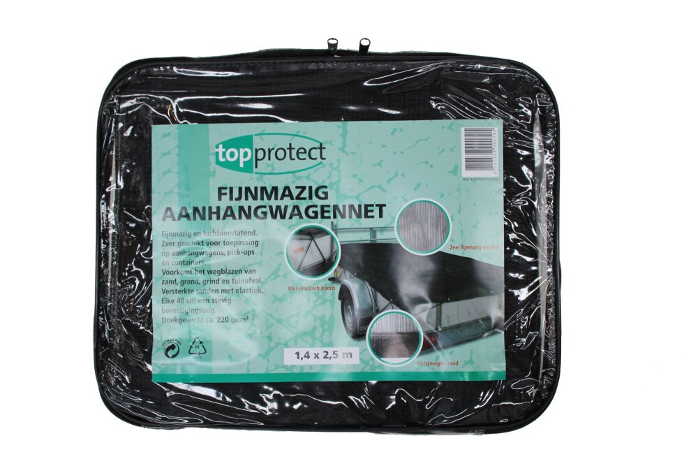 AANHANGWAGENNET FIJNMAZIG 140X250