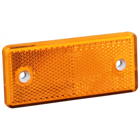 REFLECTOR ORANJE OPSCHROEFBAAR 96X42
