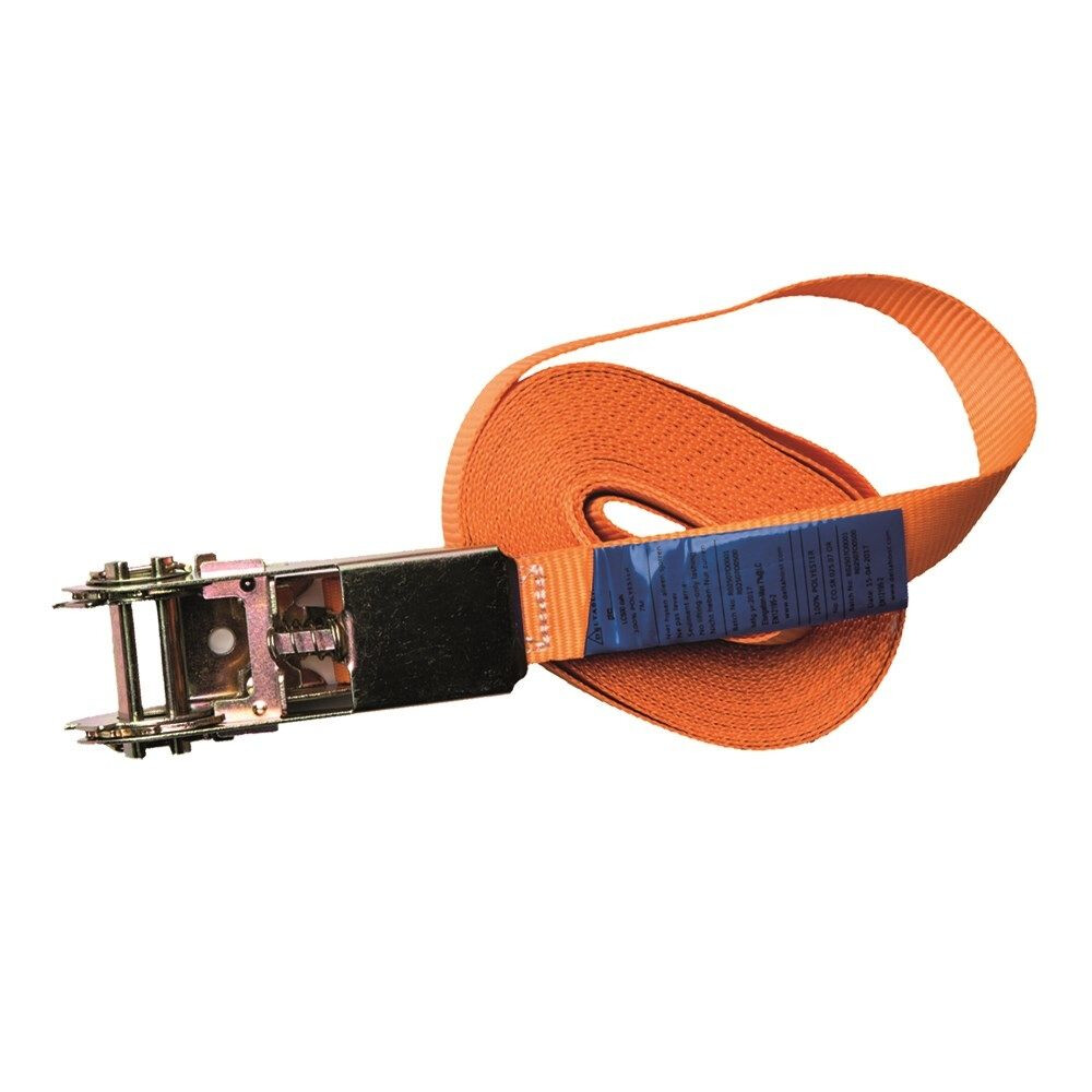 OMSNOERBAND MET GESP 25MM X 3MTR ORANJE