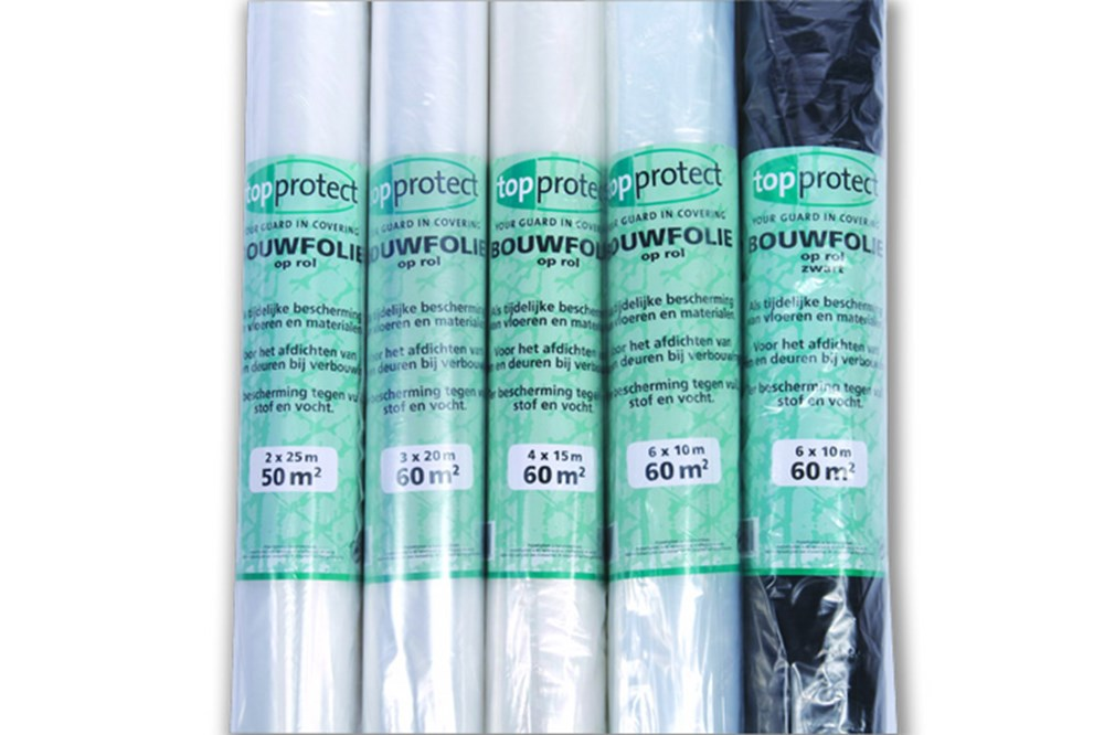 BOUWFOLIE 6 X 10MTR NATUREL