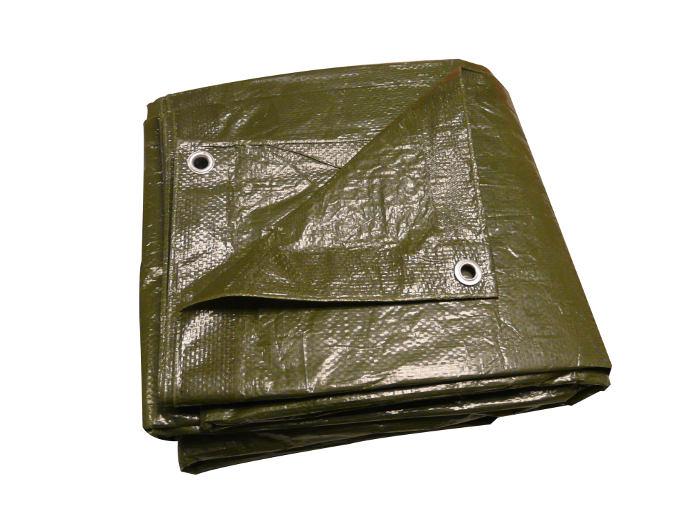 DEKKLEED POLYETHEEN GROEN 5X6 METER