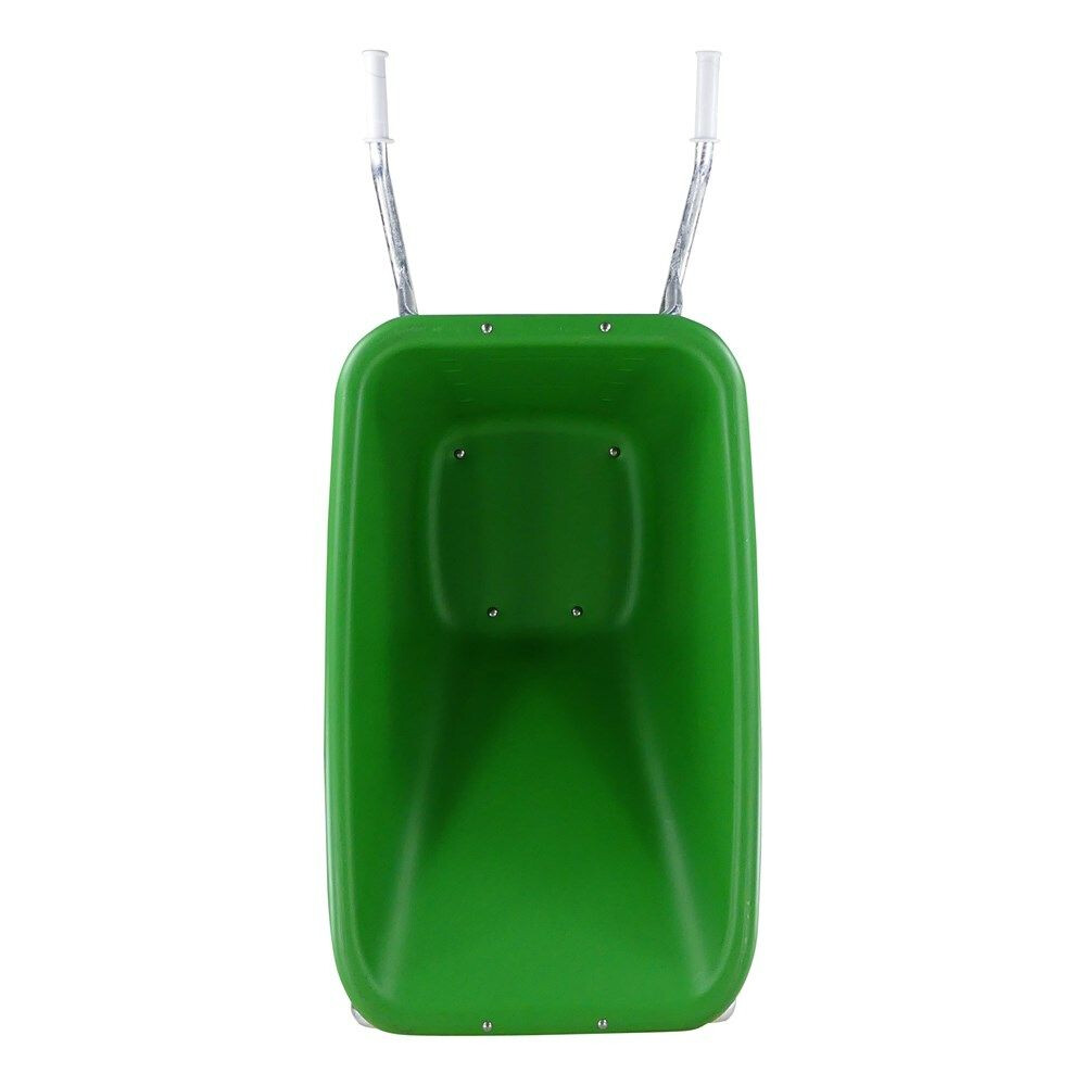 KRUIWAGEN PE GROEN 2 WIEL 165 L