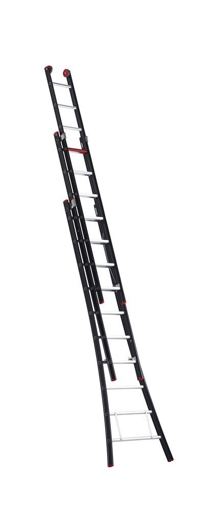 NEVADA LADDER 3X10 NZR 3075 ZWART GECOAT