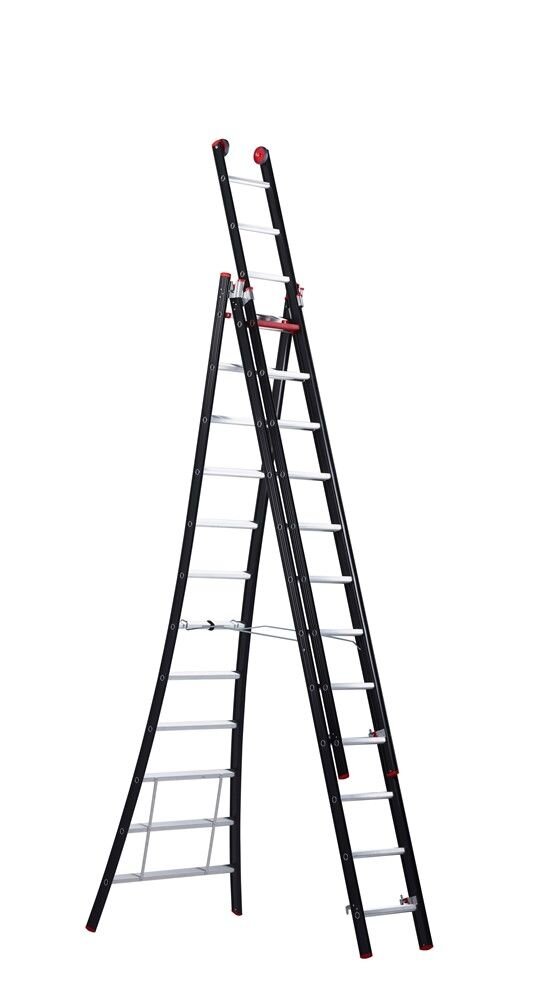 NEVADA LADDER 3X12 NZR 3083 ZWART GECOAT