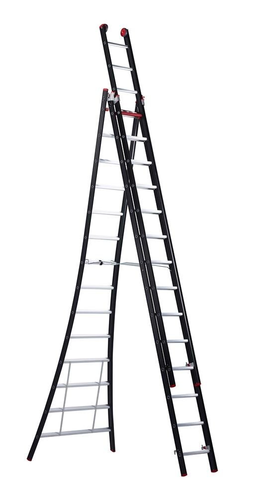 NEVADA LADDER 3X14 NZR 3094 ZWART GECOAT
