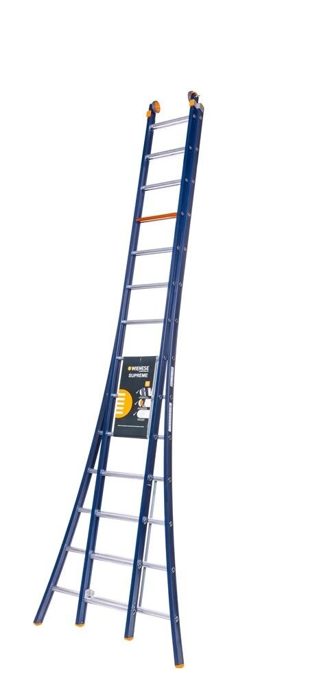 SUPREME BREDE OPSTEEKLADDER 2 X 14 SPORTEN