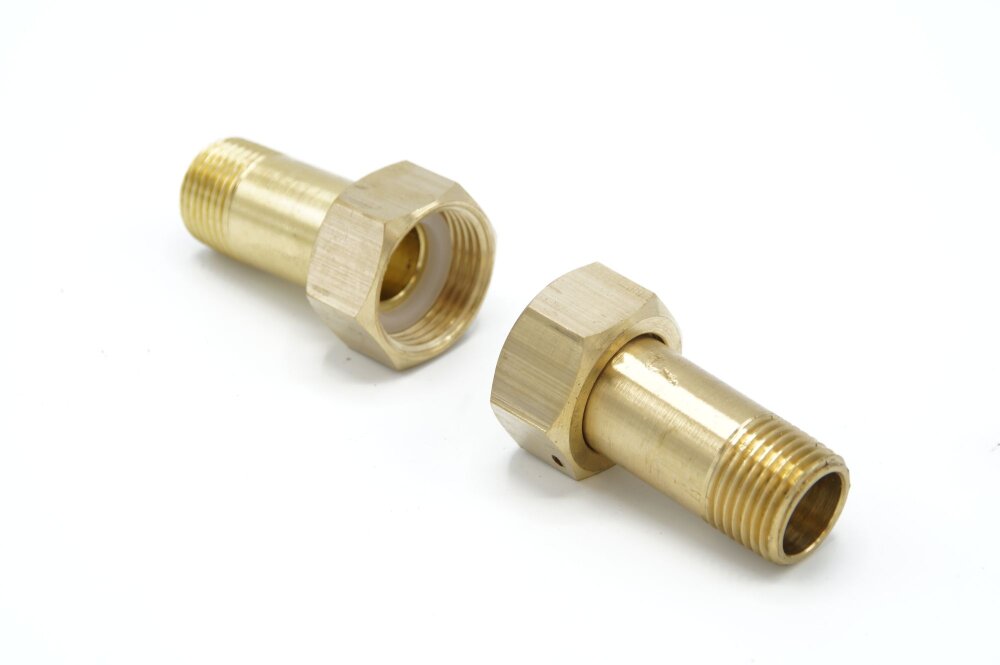 MESSING KOPPELINGEN VOOR WATERMETER 1"