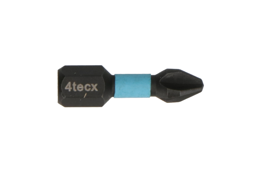 4TECX IMPACT BIT 25MM PH3 10ST