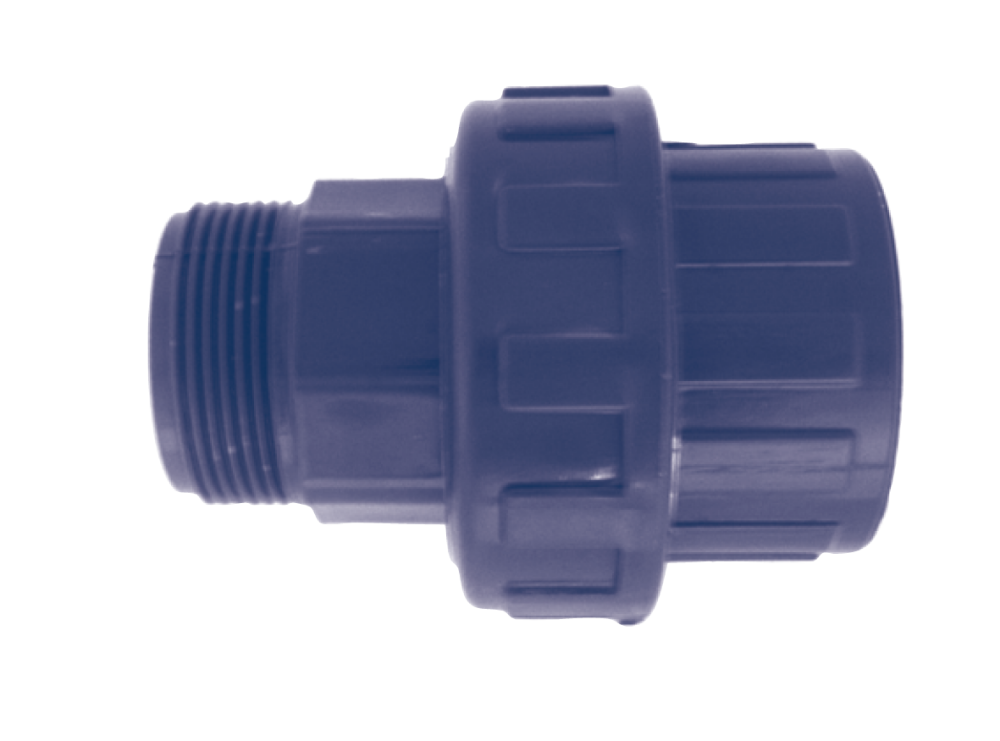 HD PVC 3/3 KOPPELING 63MM X 2" BUI