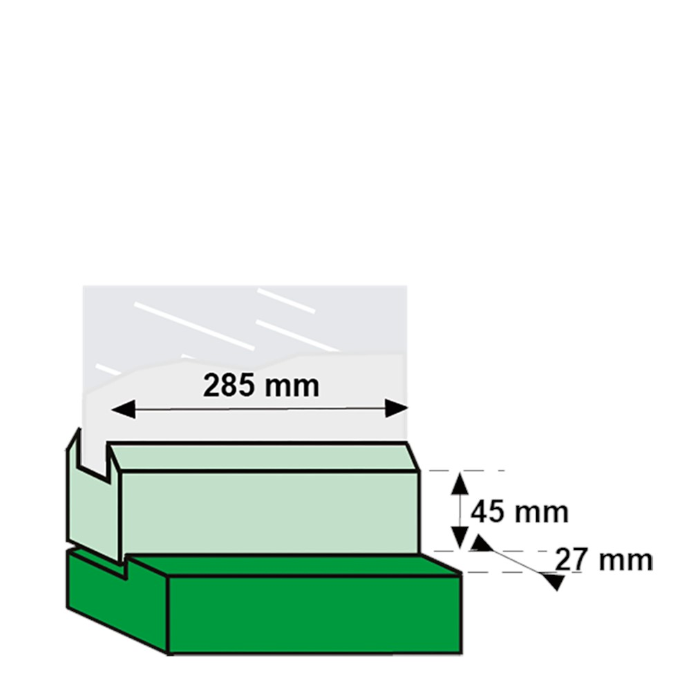 BOVENLICHTSLUITER 2900-00-98BL WIT