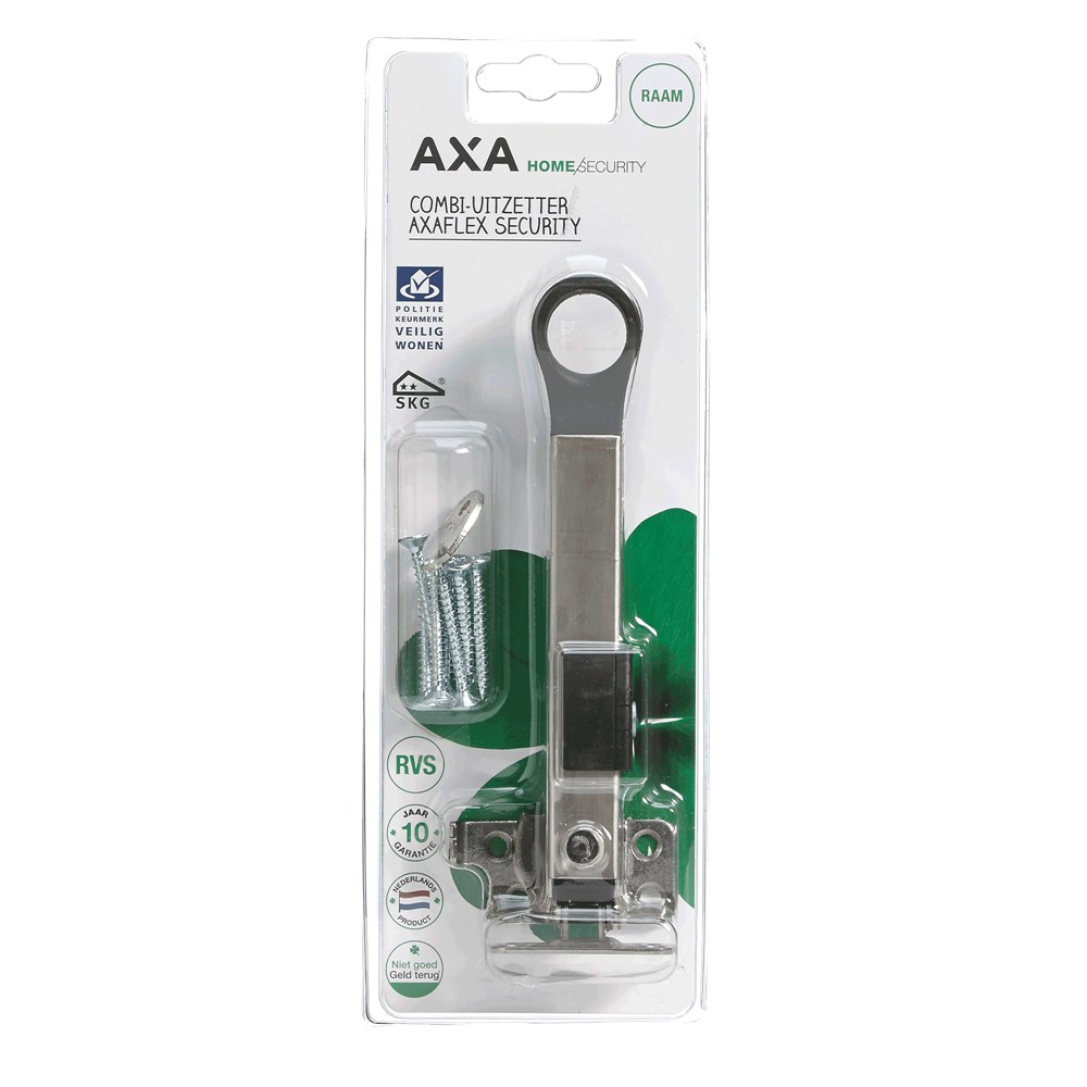 RAAMUITZETTER AXAFLEX RVS SEC BLISTE