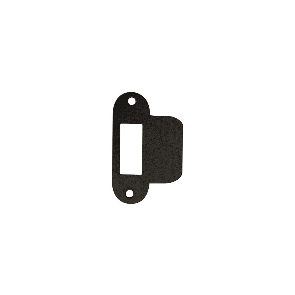 SLUITPLAAT LOOPSLOT ROND ZWART