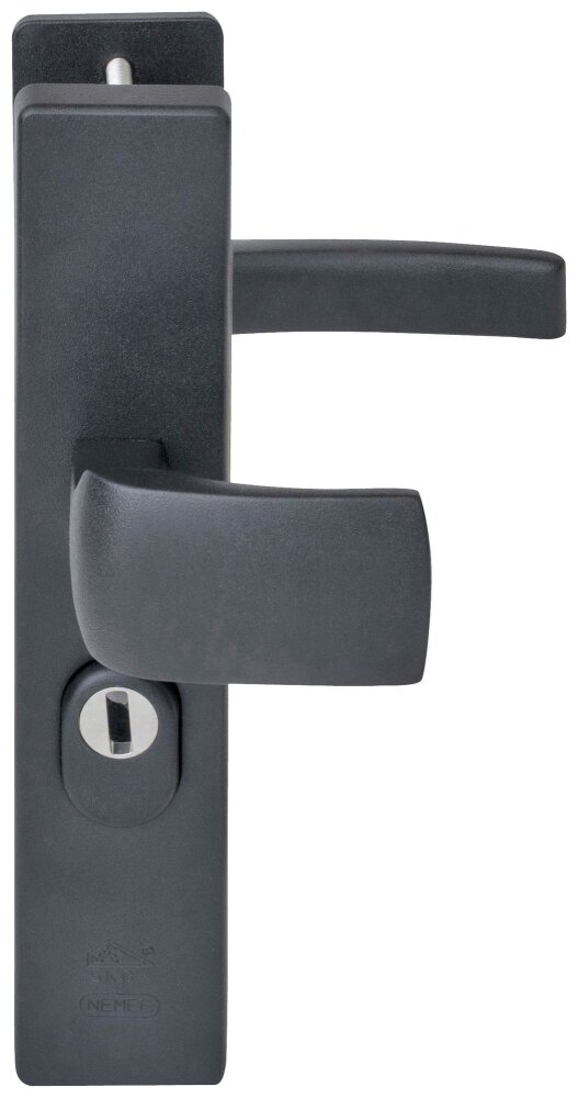 VEILIGHEIDSBESLAG LANGSCHILD KRUK/GREEP 3415-2-ZWART-55MM