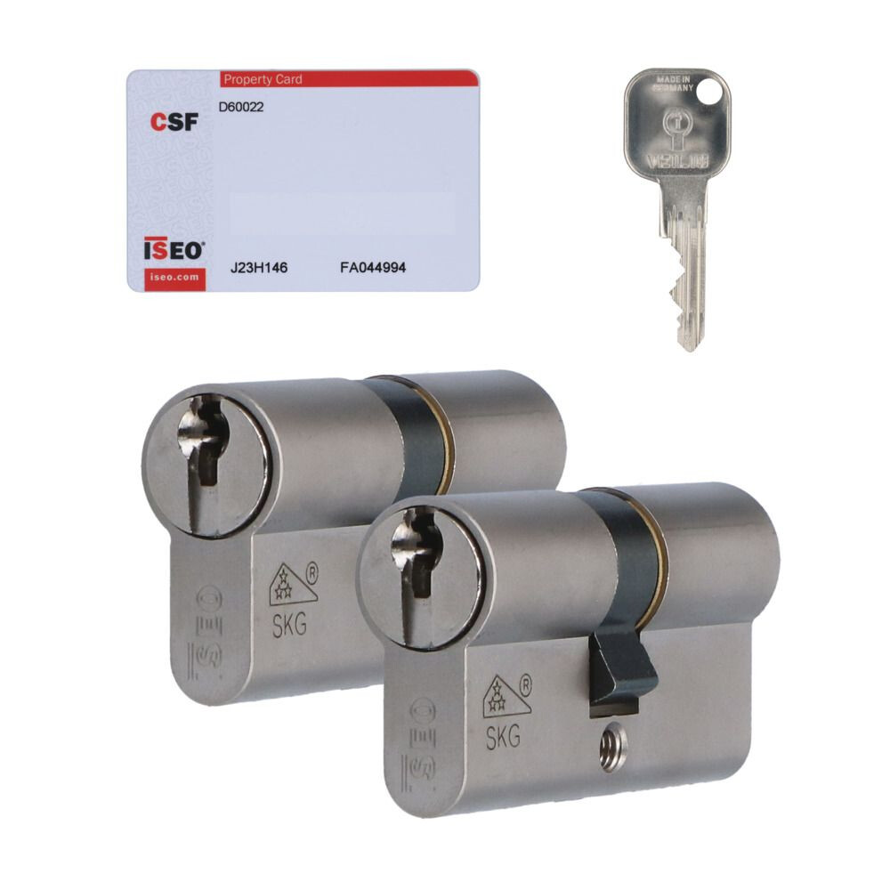 CILINDER F9 30/30 CERTIFICAAT 2 GELIJKS