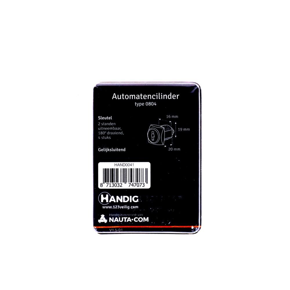 AUTOMATENCILINDER 804 SLUITLIP 2 GELIJKS