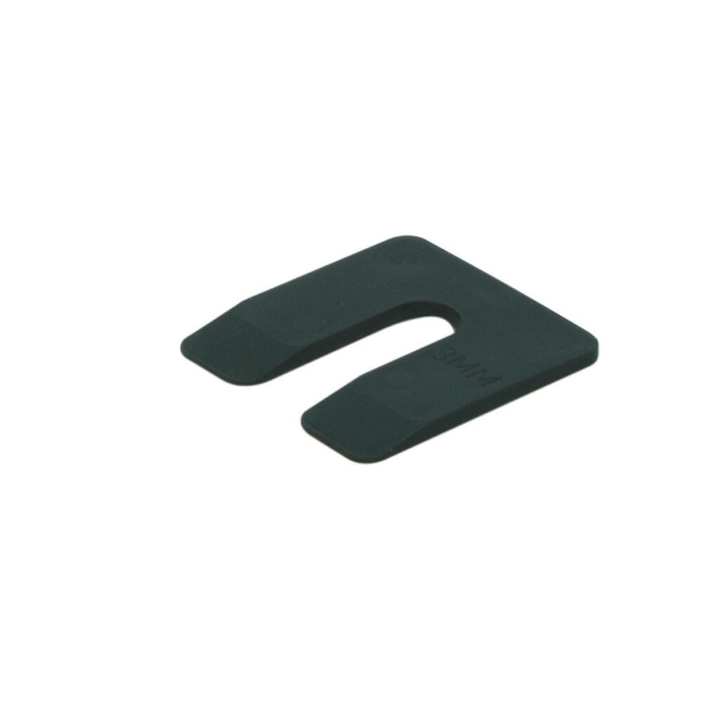 UITVULPLAATJE 3MM ZWART (192ST)