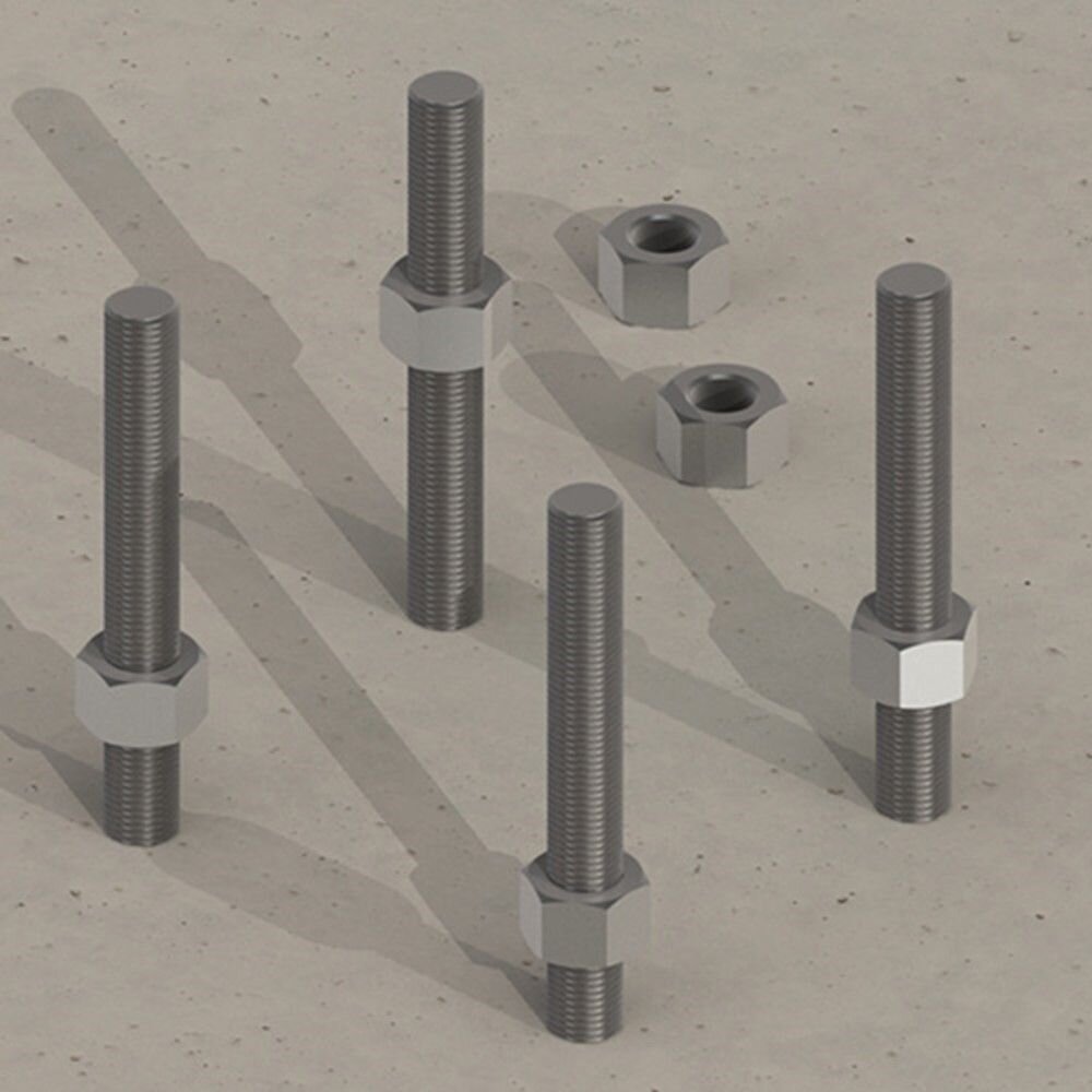 MUURPLAATANKER 300 X 50MM M12 VD