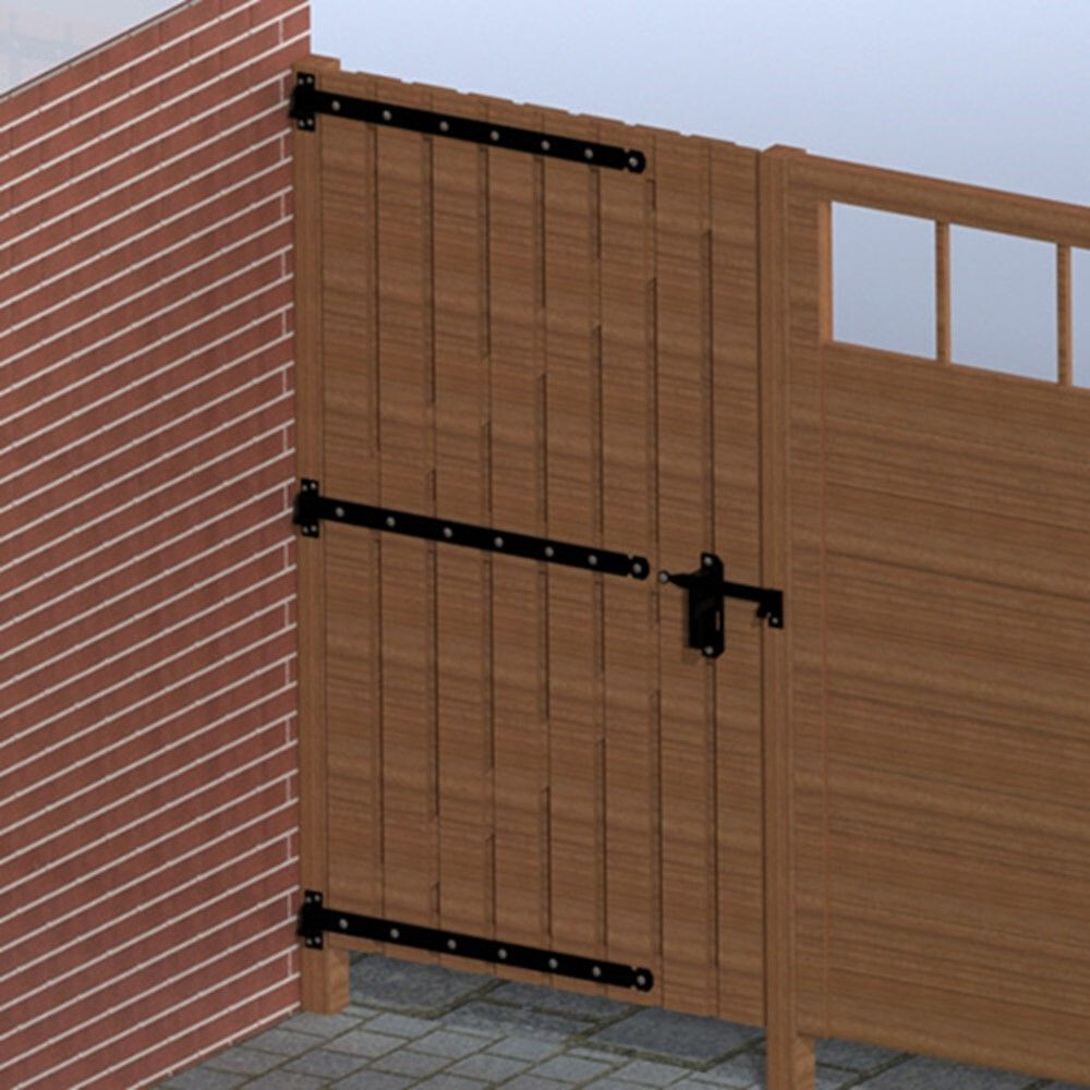 HENG 600MM ZWART VOOR PEN 16 40X5MM