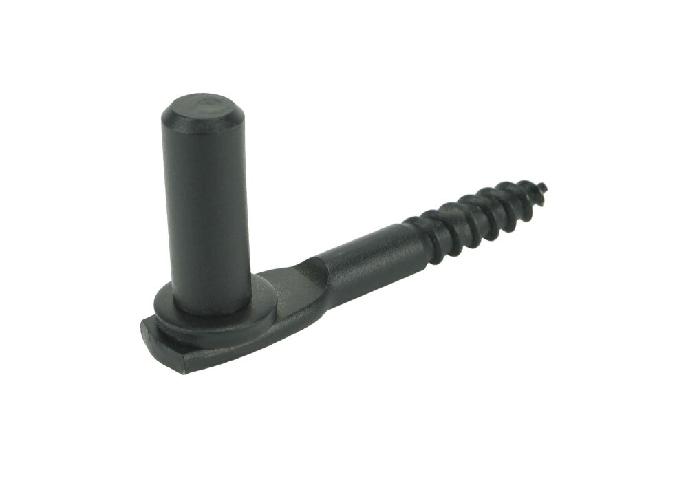 INSCHROEFDUIM PEN 16MM ZWART