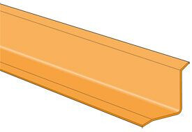VERZINKT STALEN LATEI 90 X 90 X 3MM L=  980MM