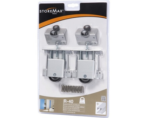 STOREMAX BASIC SCHUIFDEUR WIELSET 1 DEUR