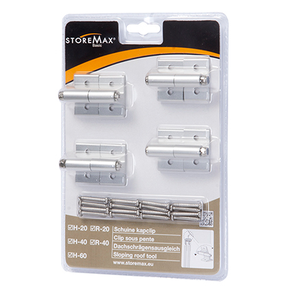 STOREMAX BASIC SCHUIFDEUR SCHUINE KAPCLIP