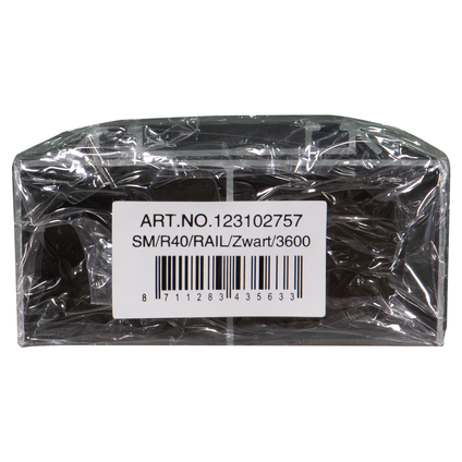 STOREMAX SCHUIF RAIL ALU ZWART MAT 360CM