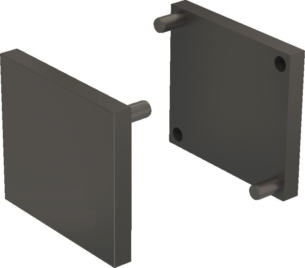 2X EINDKAP COMER ULTRALUX SLIM ZWART