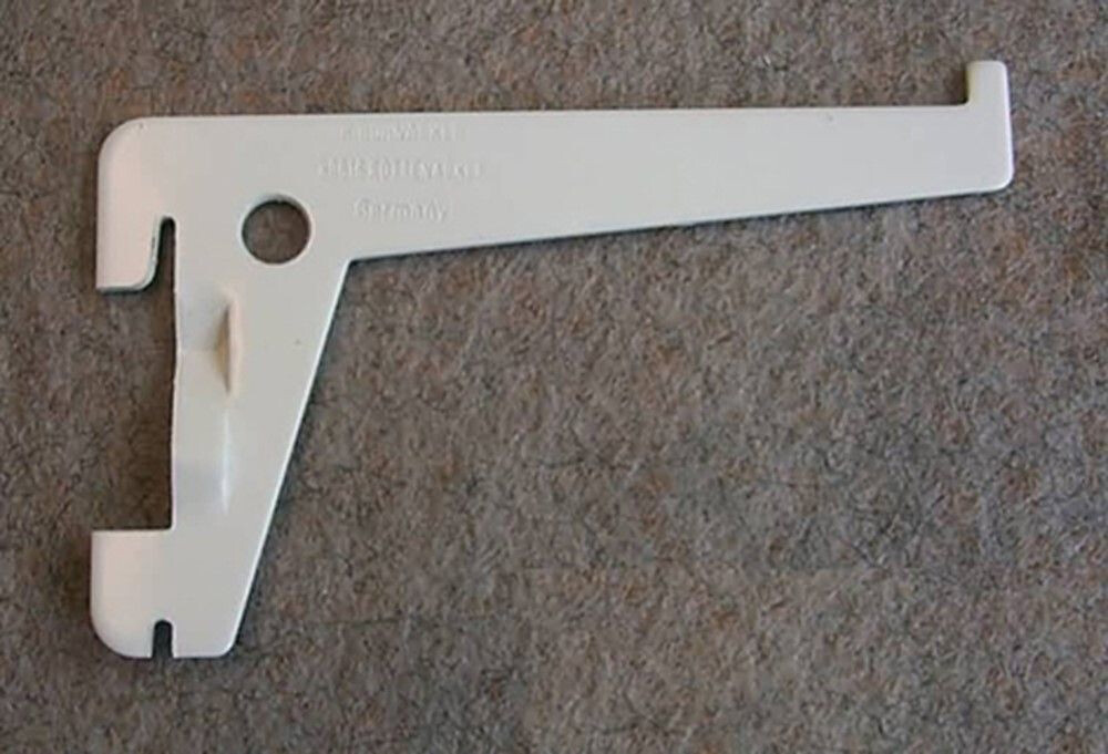 PLANKDRAGER 15CM WIT TBV WANDRAIL