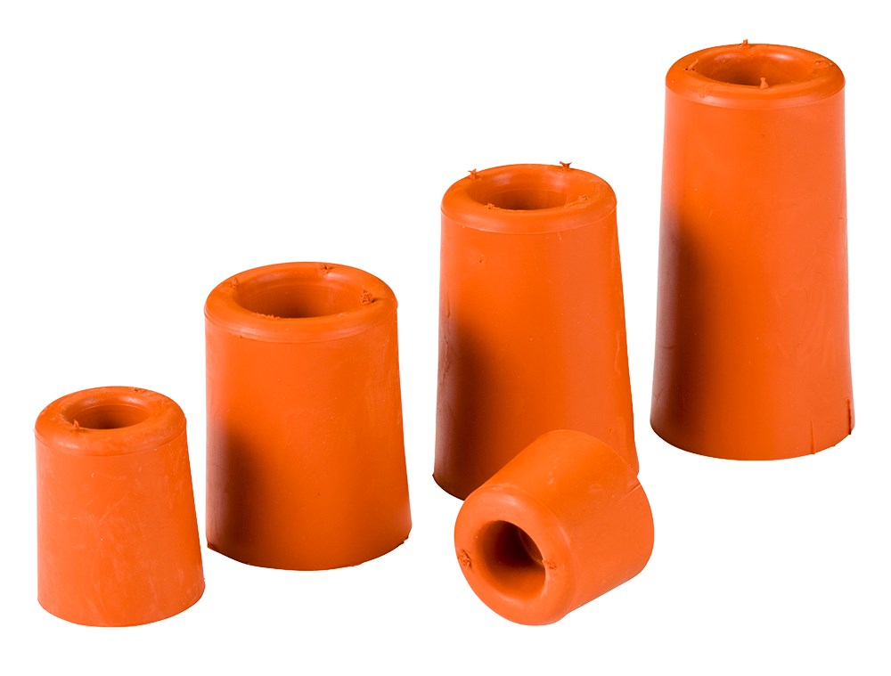 DEURSTOP RUBBER RD-75 ROOD/BRUIN