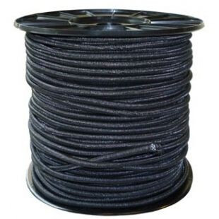TRAPEZEKOORD (ELASTIEK) 8MM ZWART