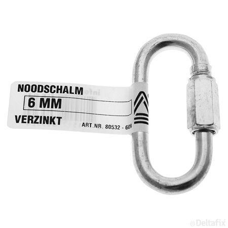 NOODSCHALM 4MM VERZINKT